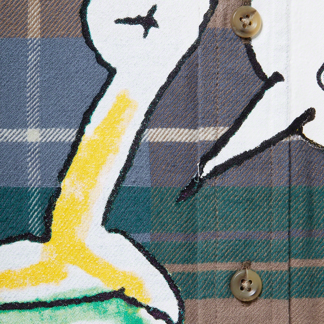 Daniel Johnston Plaid Shirt view 6